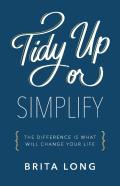 Tidy Up Or Simplify