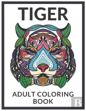 Tiger Adult Coloring Book