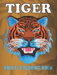 Tiger Adults Coloring Book