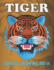 Tiger Adults Coloring Book