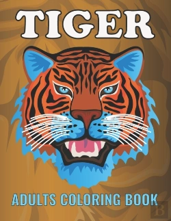 Bertrand.pt - Tiger Adults Coloring Book
