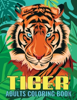 Bertrand.pt - Tiger Adults Coloring Book
