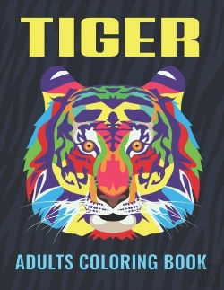 Bertrand.pt - Tiger Adults Coloring Book