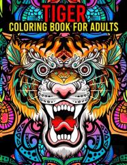 Tiger Coloring Book For Adults