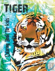 Tiger Coloring Book For Kids