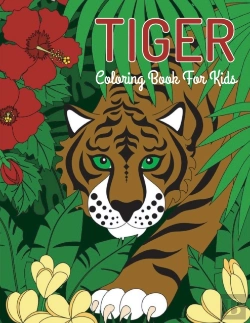 Bertrand.pt - Tiger Coloring Book For Kids