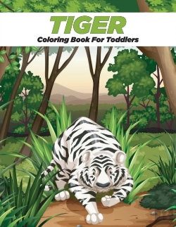 Bertrand.pt - Tiger Coloring Book For Toddlers