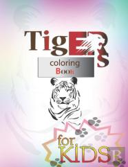 Tigers Coloring Book For Kids
