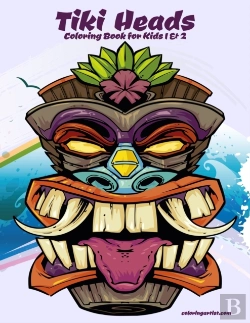Bertrand.pt - Tiki Heads Coloring Book For Kids 1   2