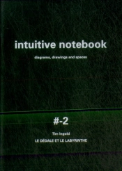 Tim Ingold - Intuitive Notebook #-2 - Diagrams, Drawings And Spaces - Le Dedale Et Le Labyrinthe