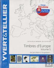 Timbres D'Europe T.5 ; De Saint-Martin À Yugoslavie (Édition 2017)