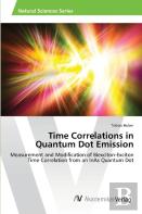Time Correlations In Quantum Dot Emission