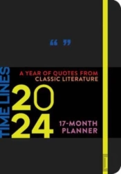 Time Lines: A Year Of Quotes From Classic Literature-17-Month 2024 Planner