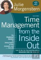 Time Management From The Inside Out