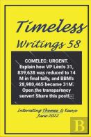 Timeless Writings 58