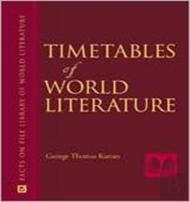 Timetables Of World Literature