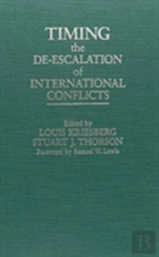 Timing The De-Escalation Of International Conflicts