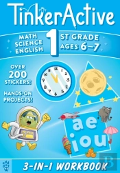 Tinkeractive 1st Grade 3-In-1 Workbook