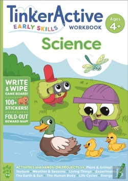 Bertrand.pt - Tinkeractive Early Skills Science Workbook Ages 4+
