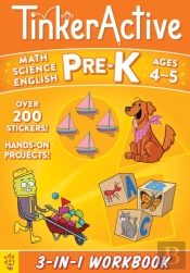 Tinkeractive Pre-K 3-In-1 Workbook