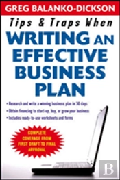 Tips And Traps For Writing An Effective Business Plan