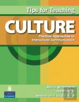 Tips For Teaching Culture