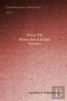 Title Vii Prima Facie Cases