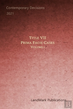 Bertrand.pt - Title Vii Prima Facie Cases