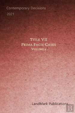 Bertrand.pt - Title Vii Prima Facie Cases
