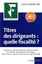 Titres Des Dirigeants  Quelle Fiscalite