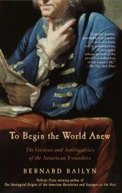 To Begin The World Anew