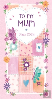 To My Mum Slim Diary 2024