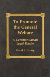 To Promote The General Welfare