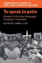 To Speak In Pairs