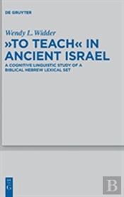 'To Teach' In Ancient Israel