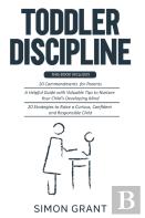 Toddler Discipline