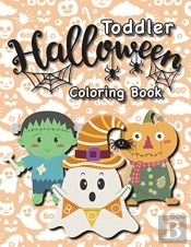 Toddler Halloween Coloring Book:  Ages 1