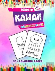 Toddler Kawaii Coloring Book