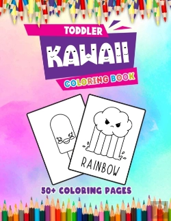 Bertrand.pt - Toddler Kawaii Coloring Book