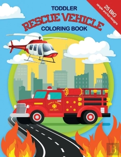 Bertrand.pt - Toddler Rescue Vehicles Coloring Book
