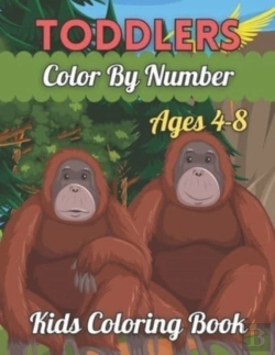 Bertrand.pt - Toddlers Color By Number Kids Coloring Book Ages 4-8
