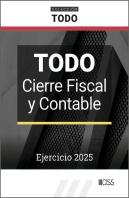 Todo Cierre Fiscal Y Contable. Ejercicio 2025