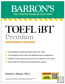 Bertrand.pt - Toefl, Ibt Premium, Nineteenth Edition: Prep Book With 10 Practice Tests + Comprehensive Review + Online Audio (2026)