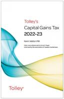 Tolley'S Capital Gains Tax 2022-23 Main Annual