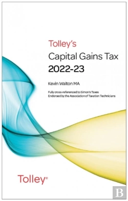 Bertrand.pt - Tolley'S Capital Gains Tax 2022-23 Main Annual