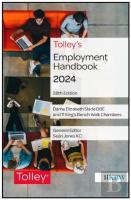 Tolley'S Employment Handbook