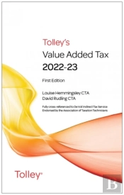 Tolley'S Value Added Tax 2022-23 (Includes First And Second Editions)