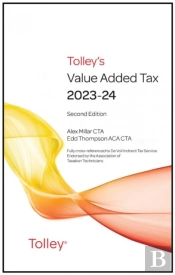 Tolley'S Value Added Tax 2023-2024 (Second Edition Only)