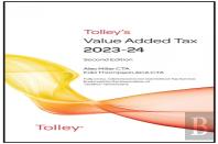 Tolley'S Value Added Tax 2023-2024 (Second Edition Only)