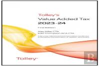 Tolley'S Value Added Tax 2023-24 (Includes First And Second Editions)